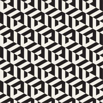 Vector seamless pattern. Modern stylish abstract texture. Repeating tiles Stock Illustration