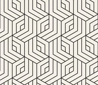 Vector seamless pattern. Modern stylish abstract texture. Repeating geometric イラスト素材