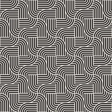 Vector seamless pattern. Modern stylish texture. Repeating abstract background Illustrazione stock