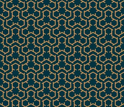 Vector seamless pattern. Modern stylish abstract texture. Repeating geometric Stock Illustration