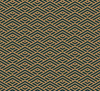 Vector seamless pattern. Modern stylish abstract texture. Repeating geometric Stock Illustration