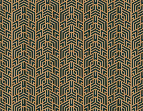 Vector seamless pattern. Modern stylish abstract texture. Repeating geometric 스톡 일러스트