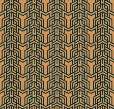Vector seamless pattern. Modern stylish abstract texture. Repeating geometric Illustration