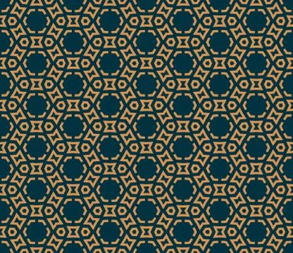 Vector seamless pattern. Modern stylish abstract texture. Repeating geometric Stock Illustration