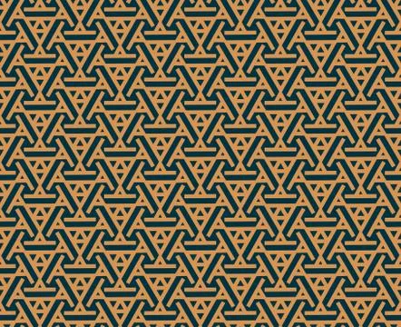 Vector seamless pattern. Modern stylish abstract texture. Repeating geometric 스톡 일러스트
