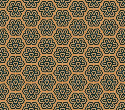 Vector seamless pattern. Modern stylish abstract texture. Repeating geometric Stock Illustration