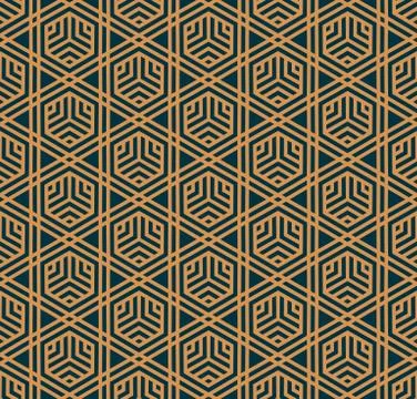 Vector seamless pattern. Modern stylish abstract texture. Repeating geometric 스톡 일러스트