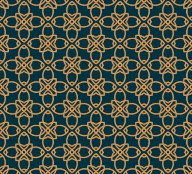 Vector seamless pattern. Modern stylish abstract texture. Repeating geometric Stock Illustration