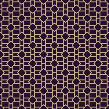 Vector seamless pattern. Modern stylish texture. Repeating geometric backgrou Illustrazione stock