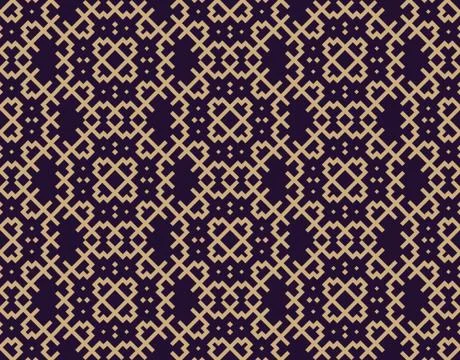 Vector seamless pattern. Modern stylish texture. Repeating geometric backgrou Illustrazione stock