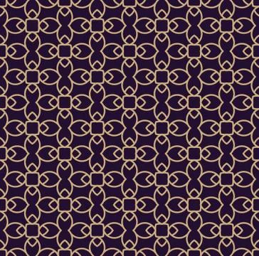 Vector seamless pattern. Modern stylish texture. Geometric linear ornament. 스톡 일러스트