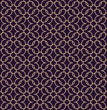 Vector seamless pattern. Modern stylish texture. Geometric linear ornament. イラスト素材