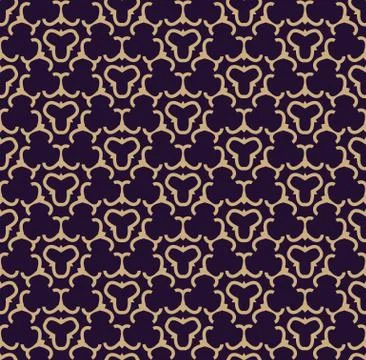 Vector seamless pattern. Modern stylish texture. Geometric linear ornament. イラスト素材