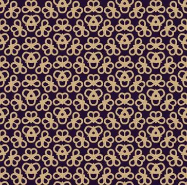 Vector seamless pattern. Modern stylish texture. Geometric linear ornament. Stock Illustration