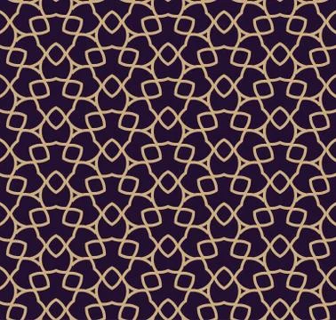 Vector seamless pattern. Modern stylish texture. Repeating geometric backgrou Stock Illustration