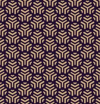 Vector seamless pattern. Modern stylish texture. Repeating geometric backgrou Illustrazione stock