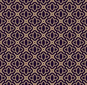 Vector seamless pattern. Modern stylish texture. Geometric linear ornament. 스톡 일러스트