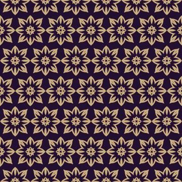 Vector seamless pattern. Modern stylish texture. Geometric linear ornament. Illustrazione stock