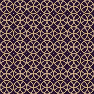 Vector seamless pattern. Modern stylish texture. Geometric linear ornament. Stock Illustration