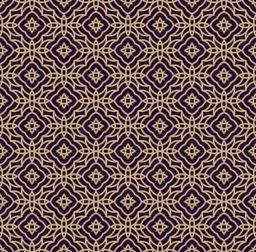 Vector seamless pattern. Modern stylish texture. Geometric linear ornament. イラスト素材