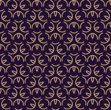 Vector seamless pattern. Modern stylish texture. Geometric linear ornament. 스톡 일러스트