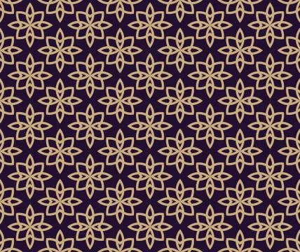 Vector seamless pattern. Modern stylish texture. Geometric linear ornament. 스톡 일러스트