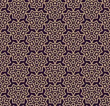 Vector seamless pattern. Modern stylish texture. Repeating geometric backgrou Stock Illustration