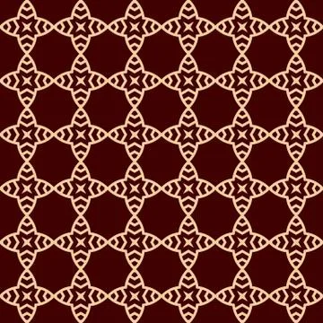Vector seamless pattern. Modern stylish texture. Repeating linear ornament イラスト素材