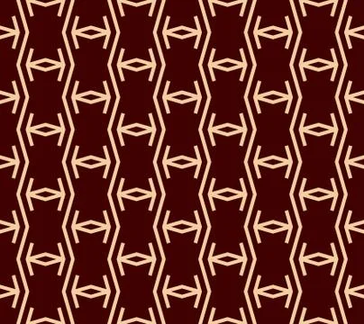 Vector seamless pattern. Modern stylish texture.linear ornament seamless patt 스톡 일러스트