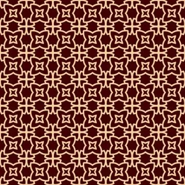 Vector seamless pattern. Modern stylish texture.linear ornament seamless patt Stock Illustration