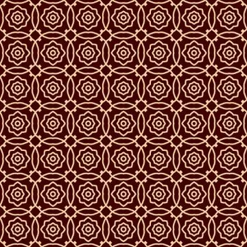 Vector seamless pattern. Modern stylish texture.linear ornament seamless patt Stock Illustration