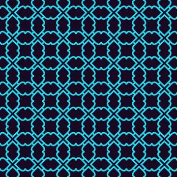 Vector seamless pattern. Modern stylish linear texture. Repeating geometric t Illustrazione stock