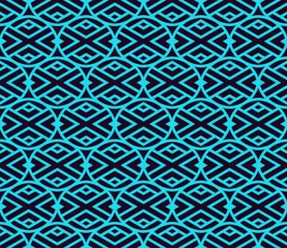 Vector seamless pattern. Modern stylish linear texture. Repeating geometric t 스톡 일러스트