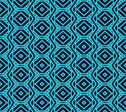 Vector seamless pattern. Modern stylish linear texture. Repeating geometric t Illustrazione stock