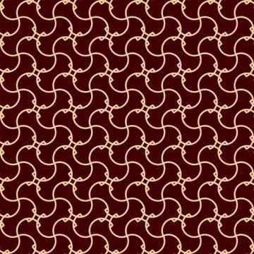Vector seamless pattern. Modern stylish texture.linear ornament seamless patt Stock Illustration