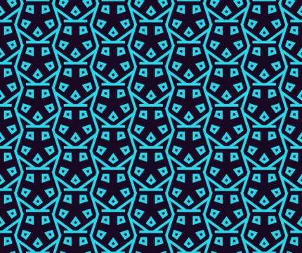 Vector seamless pattern. Modern stylish linear texture. Repeating geometric t イラスト素材
