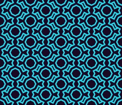 Vector seamless pattern. Modern stylish linear texture. Repeating geometric t イラスト素材