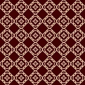 Vector seamless pattern. Modern stylish texture.linear ornament seamless patt Illustrazione stock