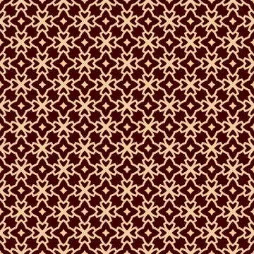 Vector seamless pattern. Modern stylish texture. Repeating linear ornament イラスト素材
