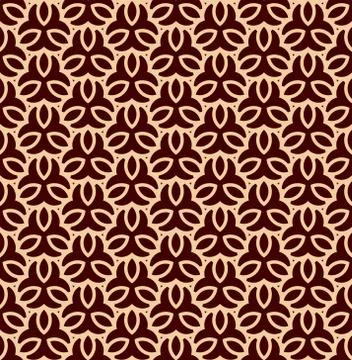 Vector seamless pattern. Modern stylish texture.linear ornament seamless patt Illustrazione stock
