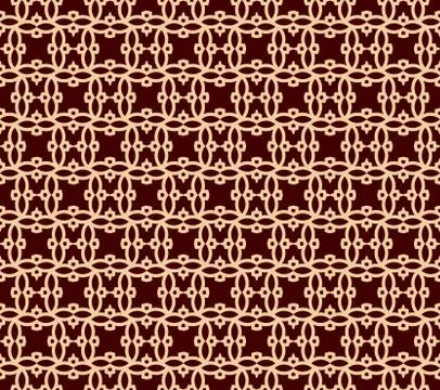 Vector seamless pattern. Modern stylish texture.linear ornament seamless patt Stockillustratie