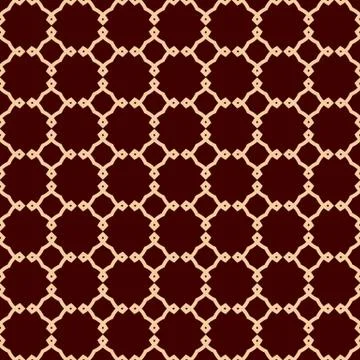 Vector seamless pattern. Modern stylish texture. Repeating linear ornament Stockillustratie