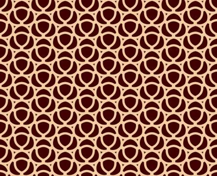 Vector seamless pattern. Modern stylish texture.linear ornament seamless patt イラスト素材