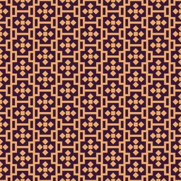 Vector seamless pattern. Modern stylish abstract texture. Repeating geometric Stock Illustration