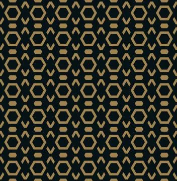 Vector seamless pattern. Modern stylish texture. Repeating Trendy geometric t Stock Illustration