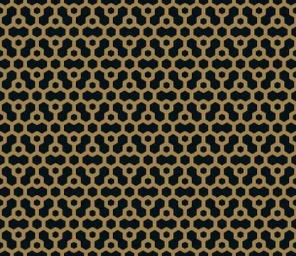 Vector seamless pattern. Modern stylish texture. Repeating geometric tiles fr Stock Illustration