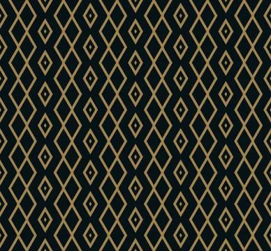 Vector seamless pattern. Modern stylish texture. Repeating geometric tiles fr Illustrazione stock
