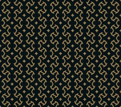 Vector seamless pattern. Modern stylish texture. Repeating geometric tiles fr Stock Illustration