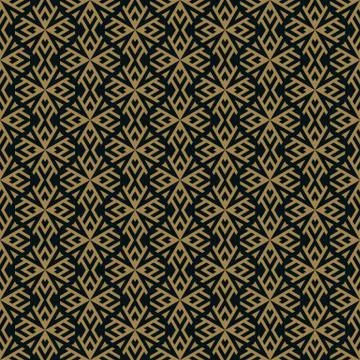 Vector seamless pattern. Modern stylish texture. Repeating geometric tiles fr Stock Illustration