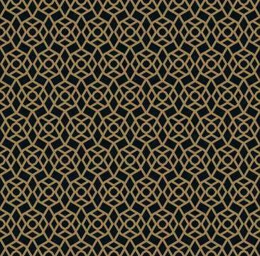 Vector seamless pattern. Modern stylish texture. Repeating geometric tiles fr Stock Illustration